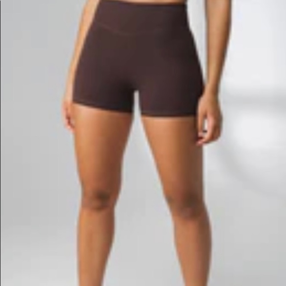 Balance athletica brown cloud shorts size M